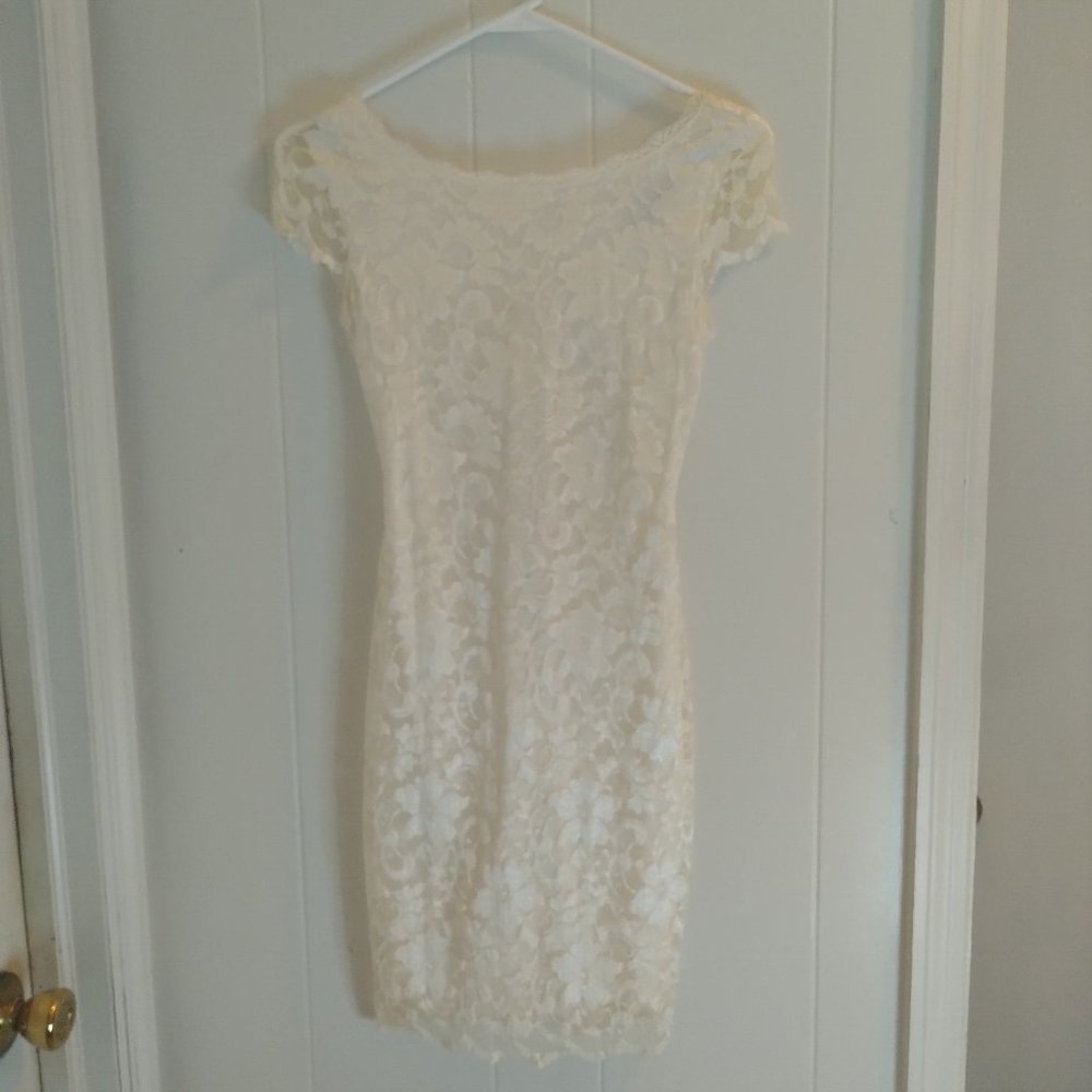 White Lace Dress
